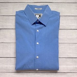 Express Men 1MX Fitted Button Down Dress Shirt!